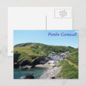 Portloe Cornwall England Postkarte (Vorne/Hinten)