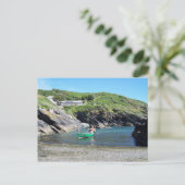 Portloe Cornwall England Postkarte (Stehend Vorderseite)