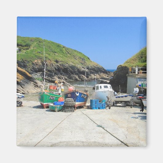 Portloe in Cornwall Magnet (Vorne)