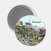 Portmeirion Center View Magnet (Vorderseite/Rückseite)