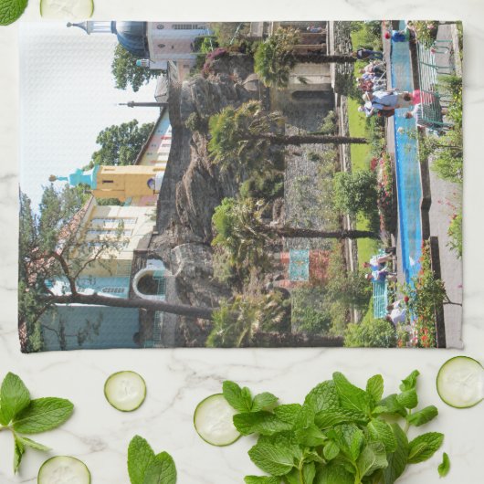 Portmeirion Mitte-Ansicht Geschirrtuch (Gefaltet)