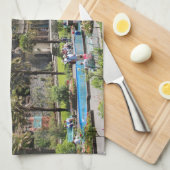 Portmeirion Mitte-Ansicht Geschirrtuch (Viertel Falte)