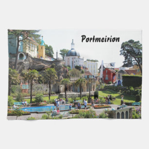 Portmeirion Mitte-Ansicht Geschirrtuch