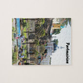 Portmeirion Mitte-Ansicht Puzzle (Horizontal)