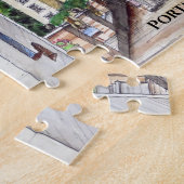 Portmeirion North Wales Pen und Wash Sketch Puzzle (Seite)