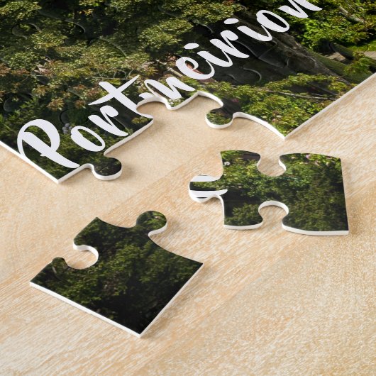 Portmeirion North Wales Touristendorf Szene Puzzle (Seite)