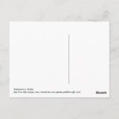 Portmeirion Postcard Postkarte (Rückseite)