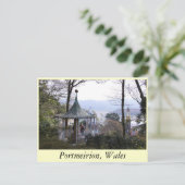 Portmeirion Postkarte (Stehend Vorderseite)