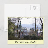 Portmeirion Postkarte (Vorne/Hinten)