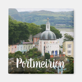 Portmeirion Souvenir Estuary Gwynedd, North Wales Magnet