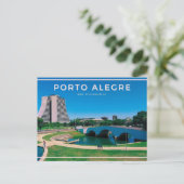 Porto Alegre Postkarte (Stehend Vorderseite)