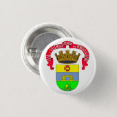 Porto Alegre (Siegel der Stadt) - BRASILIEN Button (Vorne & Hinten)