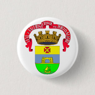 Porto Alegre (Siegel der Stadt) - BRASILIEN Button