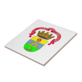 Porto Alegre (Siegel der Stadt) - BRASILIEN Fliese (Seite)