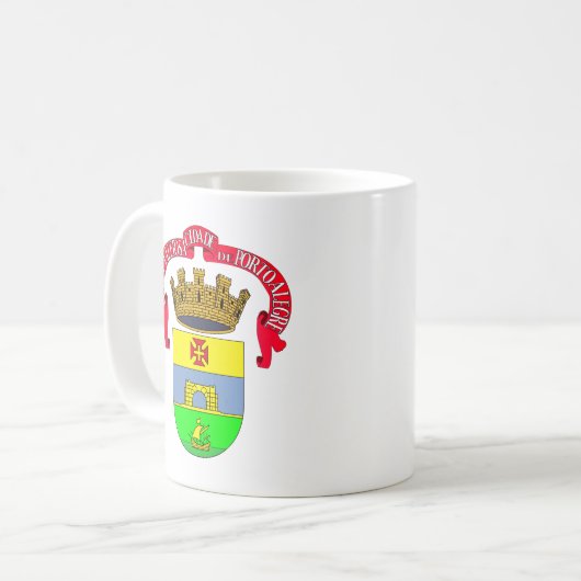 Porto Alegre (Siegel der Stadt) - BRASILIEN Kaffeetasse (Vorderseite Links)