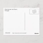 Porto am Fluss, Postkarte (Rückseite)