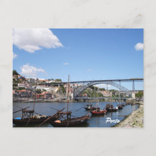 Porto auf der Postkarte