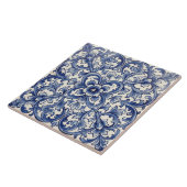 Porto Blue Blossom Fliese (Seite)