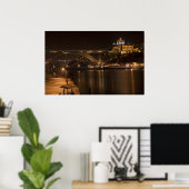 Porto by Night Poster (Heimbüro)