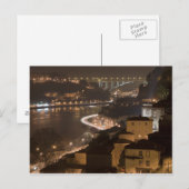 Porto City by Night Postkarte (Vorne/Hinten)
