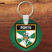 Porto Flag Schlüsselanhänger (Vorderseite)
