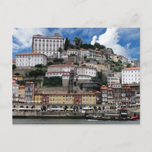 Porto-Gebäude typisch für Portugal Postkarte (Vorderseite)