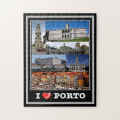 Porto - I Liebe - Portugal - Puzzle (Vertikal)