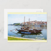 Porto in Portugal Postkarte (Vorne/Hinten)