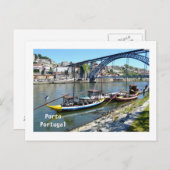 Porto in Portugal Postkarte (Vorne/Hinten)
