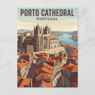 Porto Kathedrale Portugal Postkarte