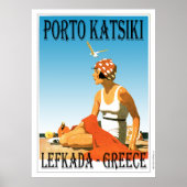 Porto Katsiki Beach Lefkada - Griechenland Poster (Vorne)