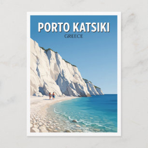 Porto Katsiki, Lefkada Vasiliki Griechenland Souve Postkarte
