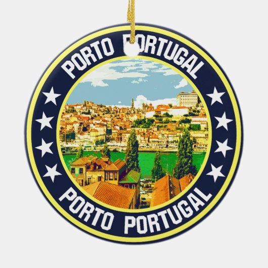 Porto Keramik Ornament (Hinten)