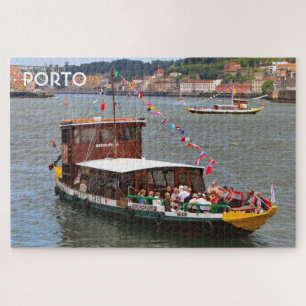 Porto: Kreuzfahrtschiff kurz vor dem Anlegeplatz, Puzzle