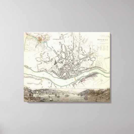 Porto Leinwanddruck (Vorderseite)