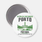 Porto Magnet (Vorderseite/Rückseite)