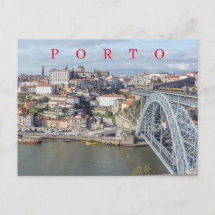 Porto Panoramablick Postkarte