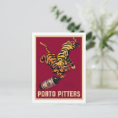 Porto Pitters Postkarte (Stehend Vorderseite)