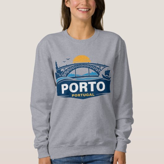 Porto Portugal Europe Sweatshirt (Vorderseite)