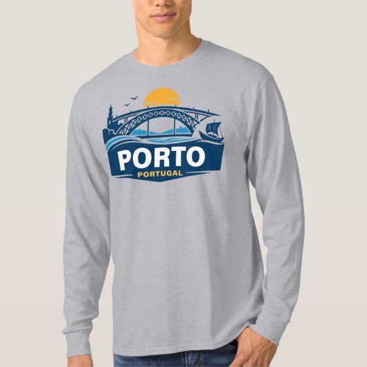 Porto Portugal Europe T-Shirt (Vorderseite)
