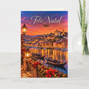Porto Portugal Frohe Weihnachten Christmas