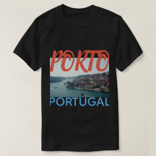 Porto Portugal, männlicher T - Shirt