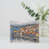 Porto, Portugal Postkarte (Stehend Vorderseite)
