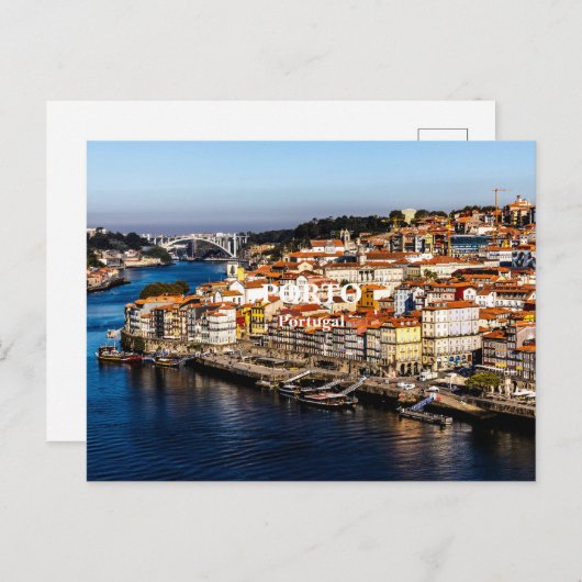 Porto, Portugal Postkarte (Vorne/Hinten)