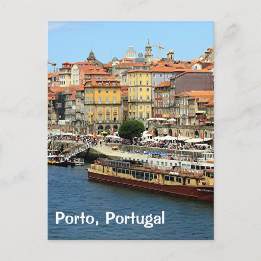 Porto, Portugal Postkarte (Vorderseite)