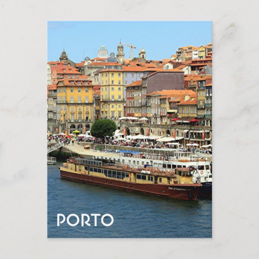 Porto, Portugal Postkarte (Vorderseite)