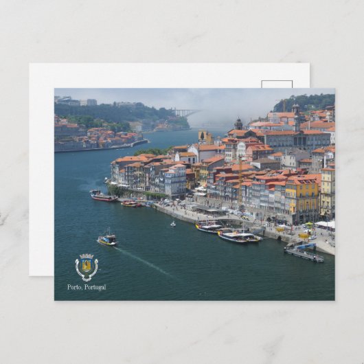Porto, Portugal Postkarte (Vorne/Hinten)