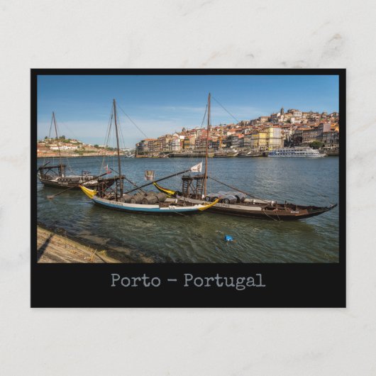 Porto, Portugal Postkarte (Vorderseite)