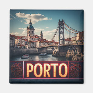 🧲 Porto Portugal Reise-Erinnerung Zum Schatz 🧲 Magnet