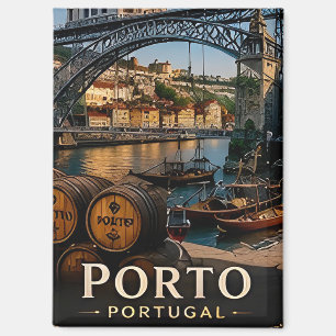 🧲 Porto Portugal Reiseandenken für Besucher 🧲 Magnet